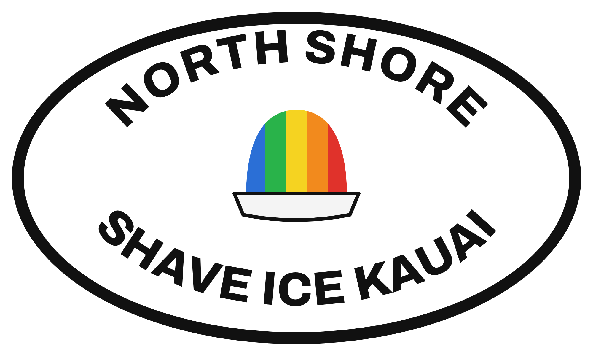 North Shore Shave Ice Kauai logo